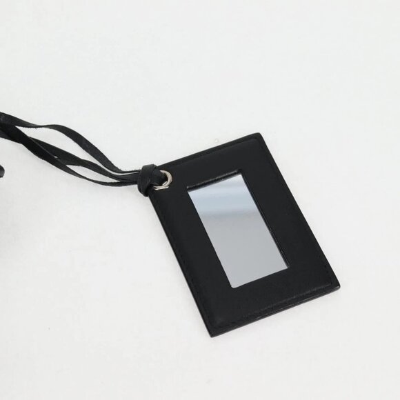 BALENCIAGA Paper Mini Hand Bag Leather 2way Black Silver 370926 Auth bs27987V - Picture 11 of 16